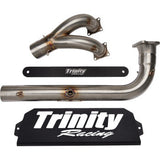 TRINITY RACING Stainless Steel Exhaust System 	RZR Pro/ Turbo 2020-2023   TR-4174D-SS