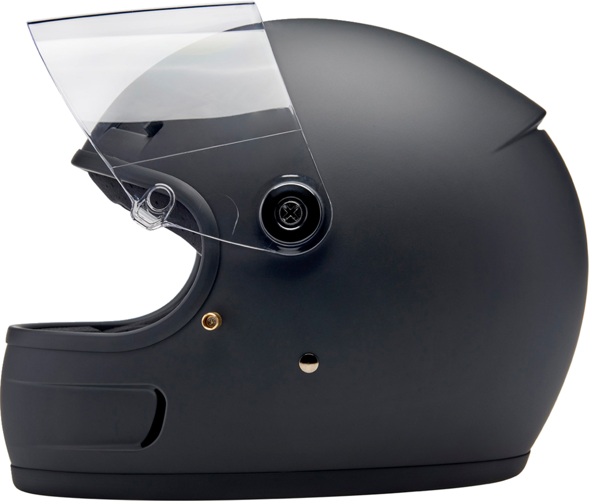 BILTWELL Gringo SV Motorcycle Helmet - Flat Black - XS 1006-201-501