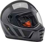 BILTWELL Lane Splitter Helmet - Storm Gray Inertia - Medium 1004-569-503