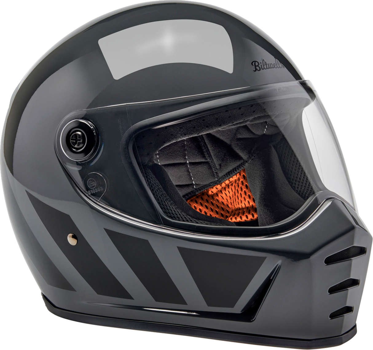 BILTWELL Lane Splitter Motorcycle Helmet - Storm Gray Inertia - Small 1004-569-502