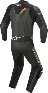 ALPINESTARS GP Force Chaser 1-Piece Leather Suit - Black/Red Fluorescent - US 52 / EU 62 3150321-1030-62