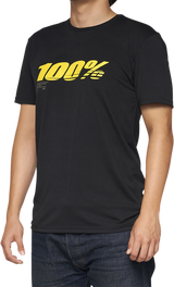 100% Tech Speed T-Shirt - Black - Medium 35030-001-11