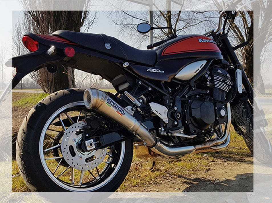 Suzuki Tu 250 Xx 1997-2003 Exhaust GPR Silencer without link pipe Ultracone Inox CafÃ¨ Racer