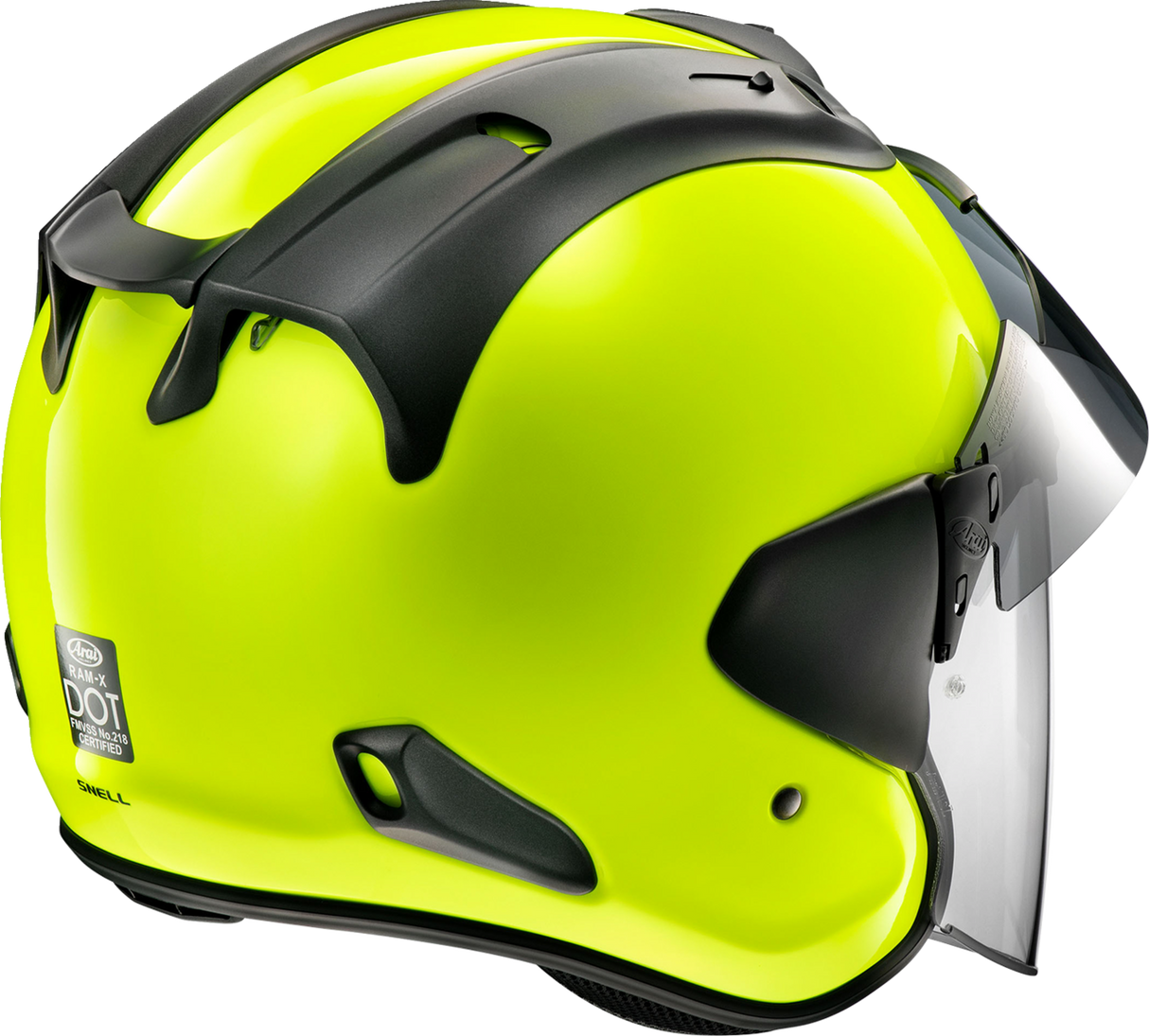 ARAI Ram-X Motorcycle Helmet - Fluorescent Yellow - 2XL 0104-2939