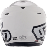 6D ATR-2 Motorcycle Helmet - Gloss White - Small 12-0525