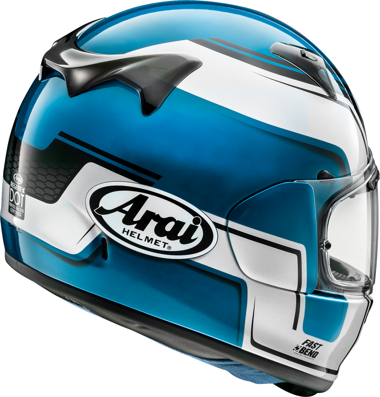 ARAI Regent-X Motorcycle Helmet - Bend - Blue - XS 0101-15855