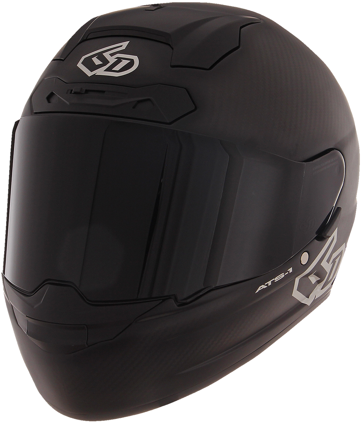 6D ATS-1R Motorcycle Helmet - Matte Black - Small 30-0985