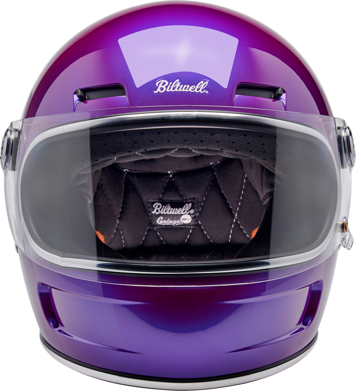 BILTWELL Gringo SV Motorcycle Helmet - Metallic Grape - Medium 1006-339-503