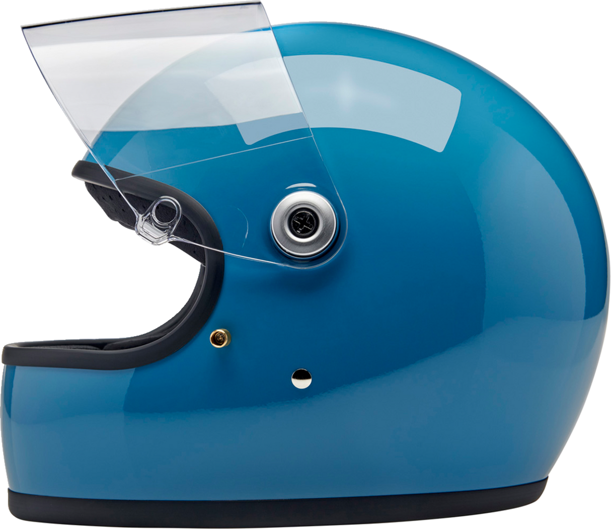 BILTWELL Gringo S Motorcycle Helmet - Gloss Dove Blue - XS 1003-165-501