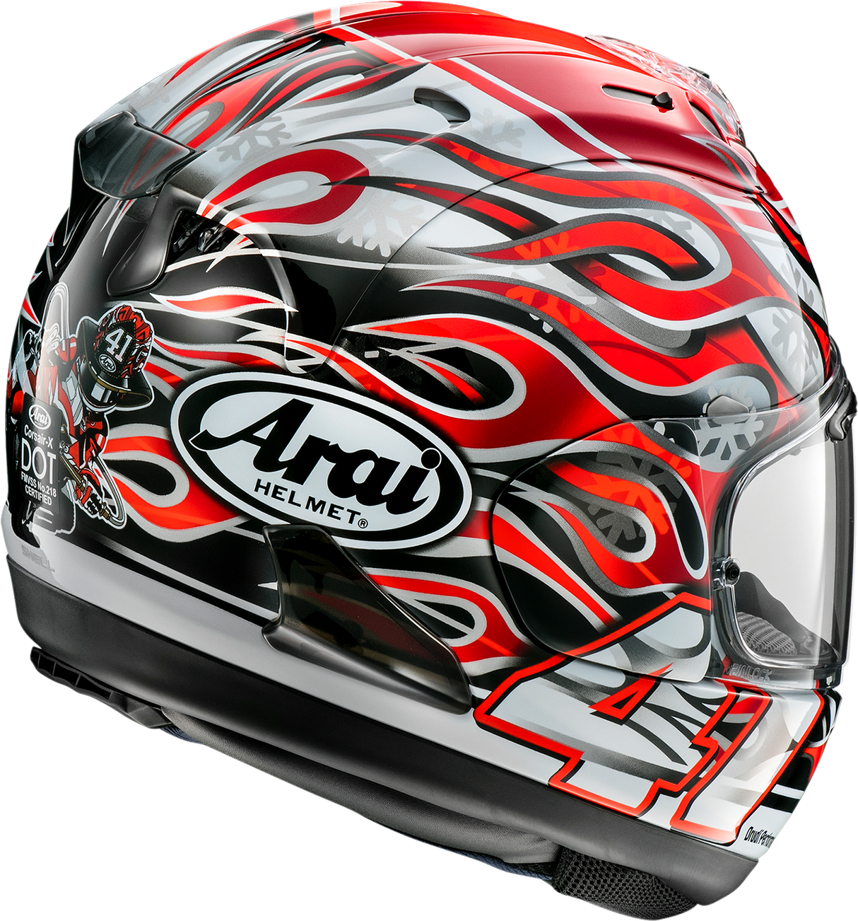 ARAI Corsair-X Motorcycle Helmet - Haga GP - XS 0101-15865