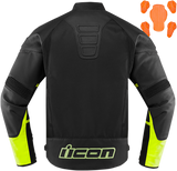 ICON Contra2™ CE Jacket - Black/Hi-Viz - 3XL 2810-3659