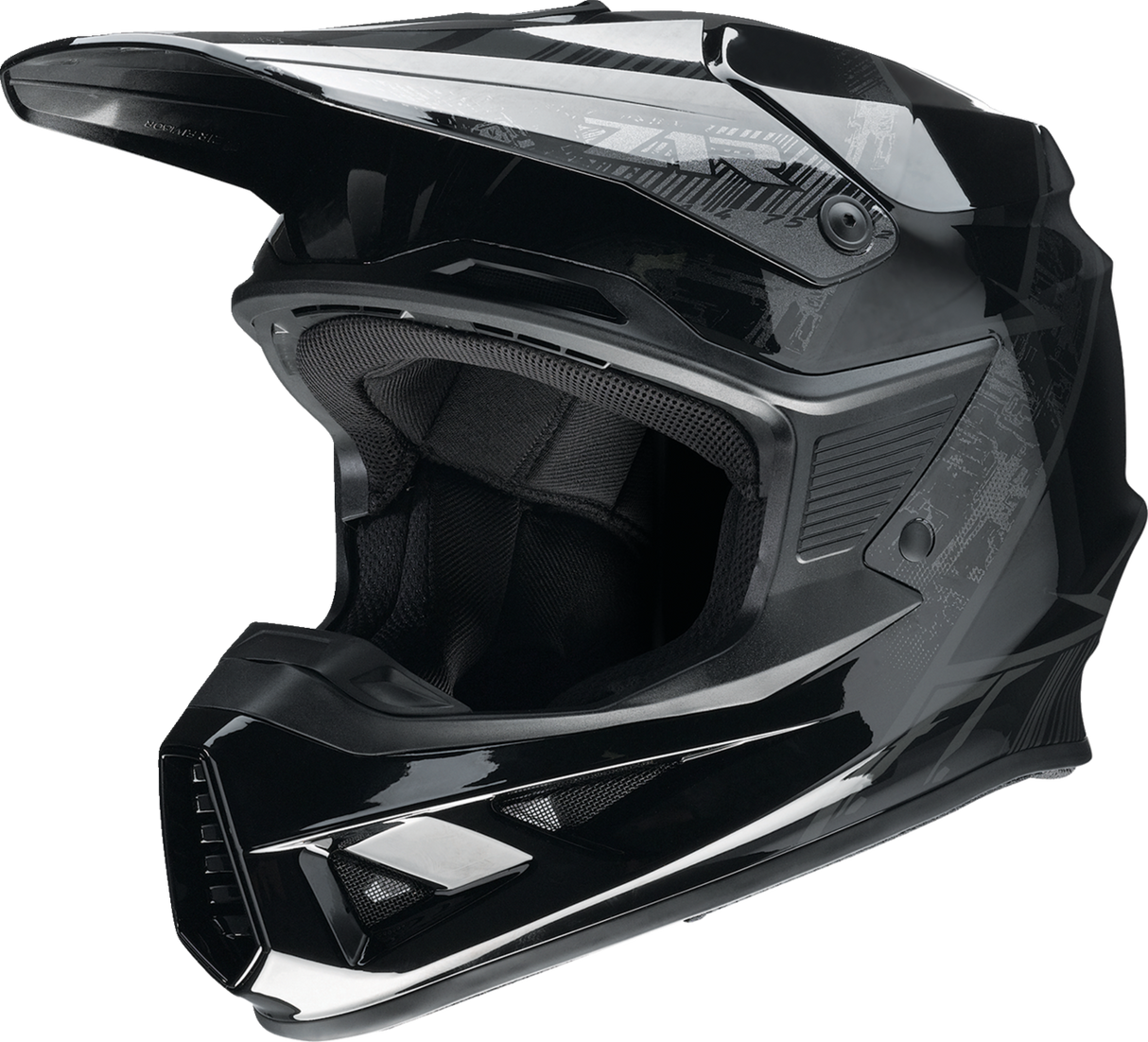 Z1R F.I. Motorcycle Helmet - Fractal - MIPS - Stealth - Medium 0110-7796