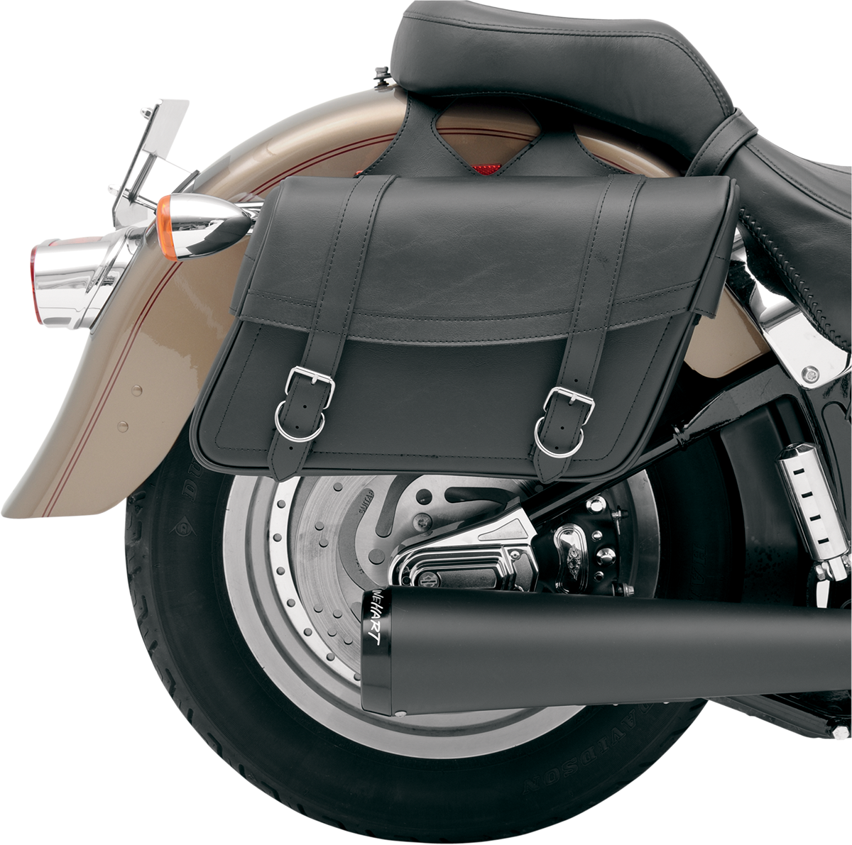 SADDLEMEN Highwayman Slant-style Saddlebags - Medium X021-02-040