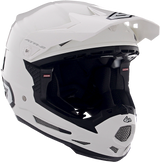 6D ATR-2 Motorcycle Helmet - Gloss White - Small 12-0525