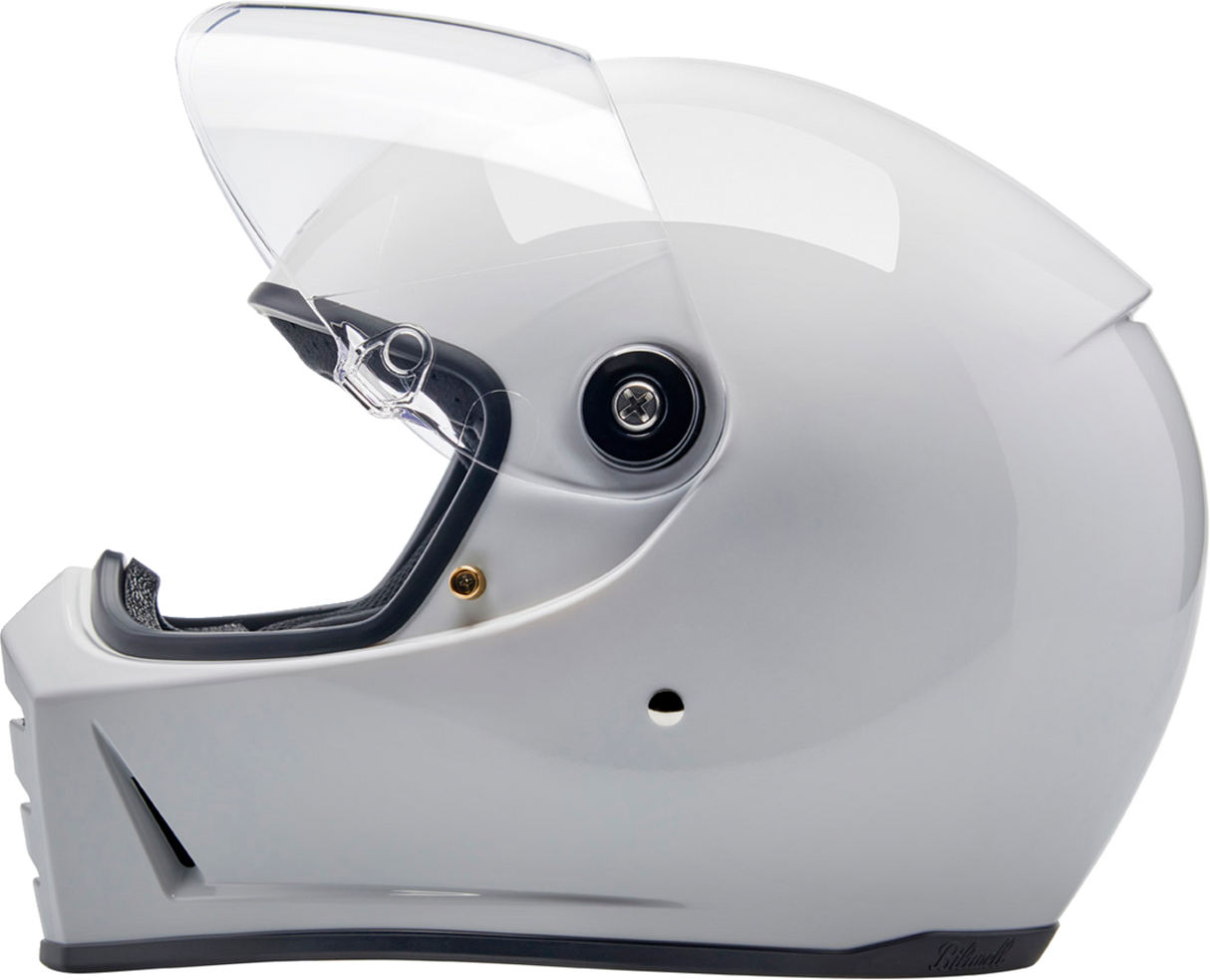 BILTWELL Lane Splitter Motorcycle Helmet - Gloss White - Medium 1004-104-503