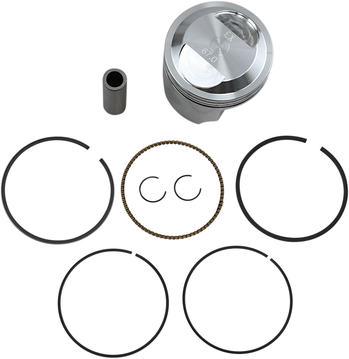 BBR MOTORSPORTS Piston Kit - 175cc 411-HCF-1505