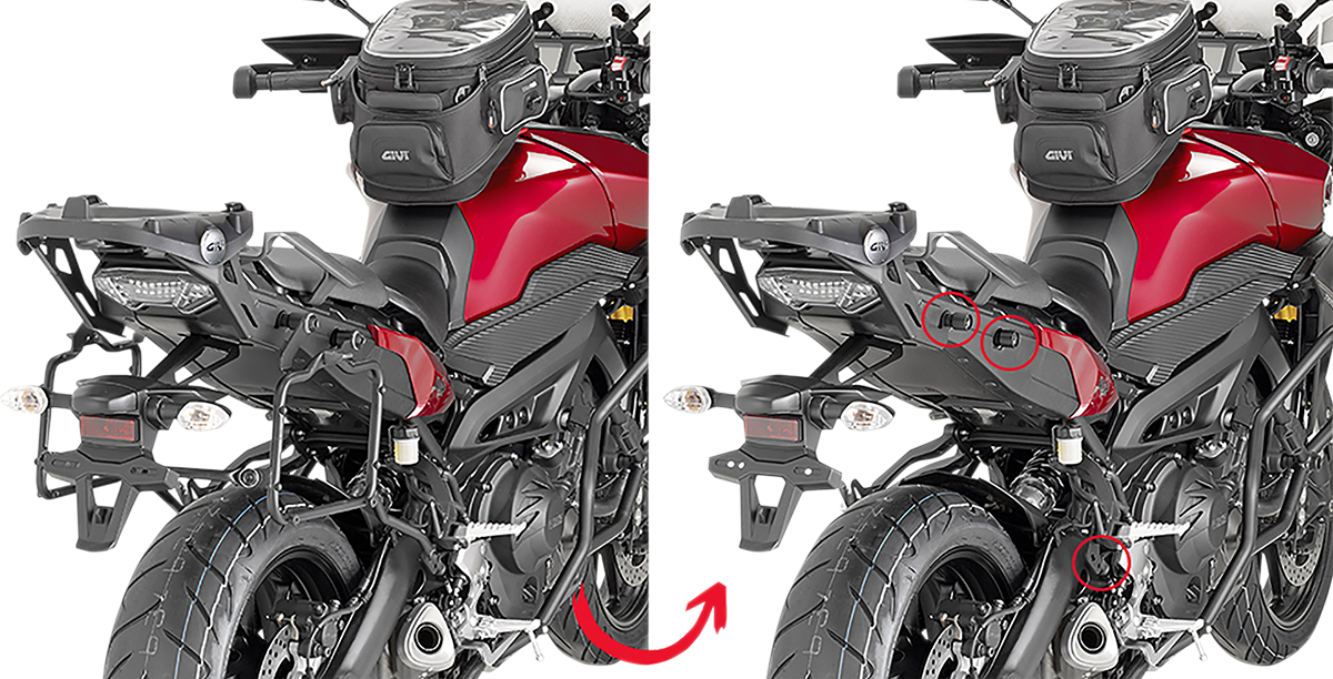 GIVI Sidecase Mount - FJ '15-'17 PLR2122