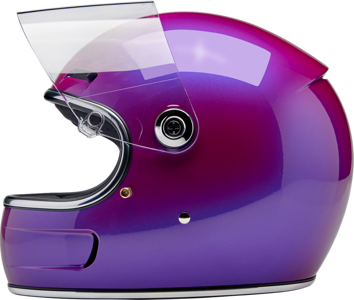 BILTWELL Gringo SV Motorcycle Helmet - Metallic Grape - Large 1006-339-504