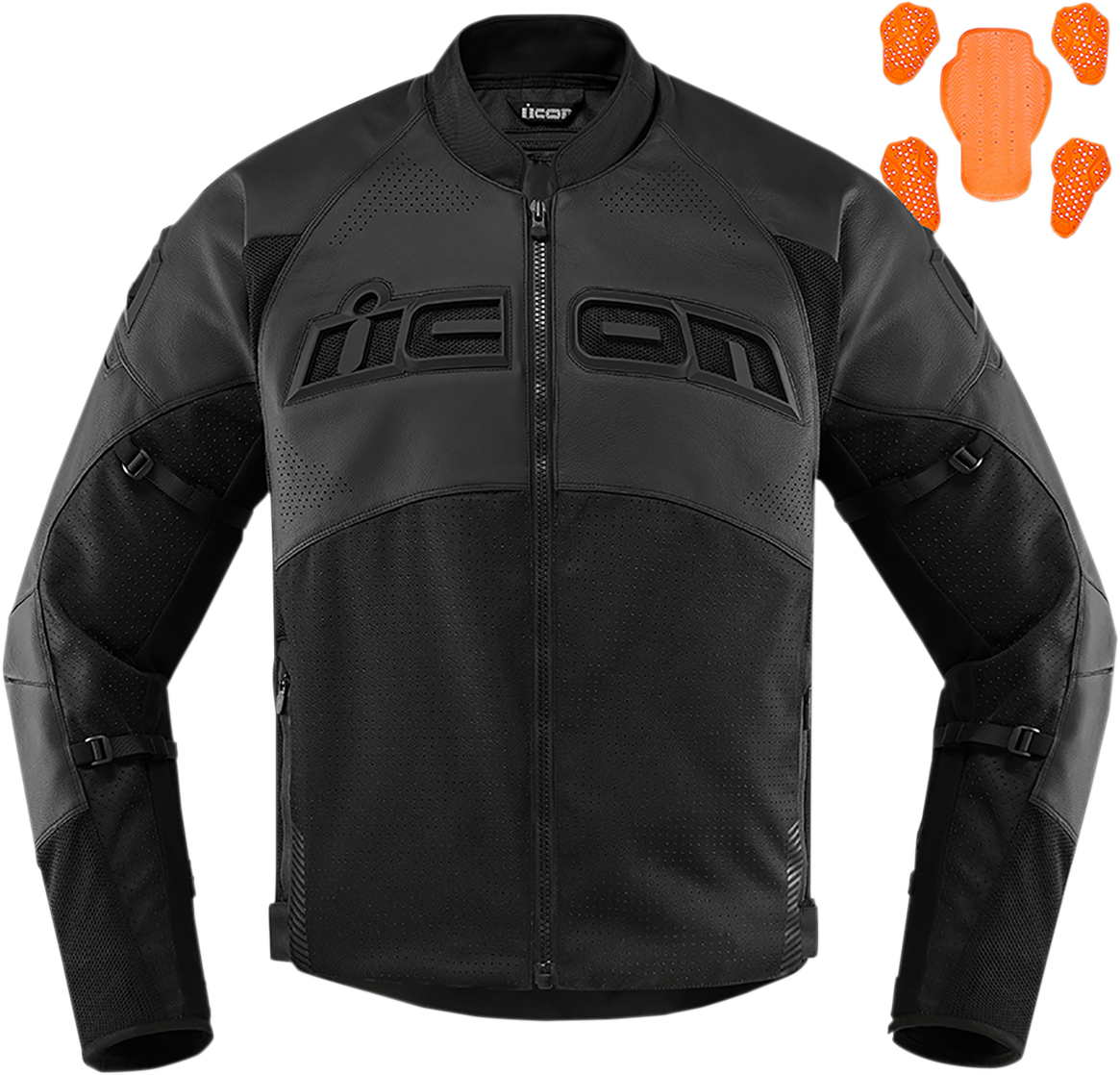 ICON Contra2™ Perf CE Jacket - Stealth - 3XL 2810-3665