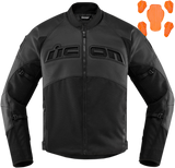 ICON Contra2™ Perf CE Jacket - Stealth - 3XL 2810-3665