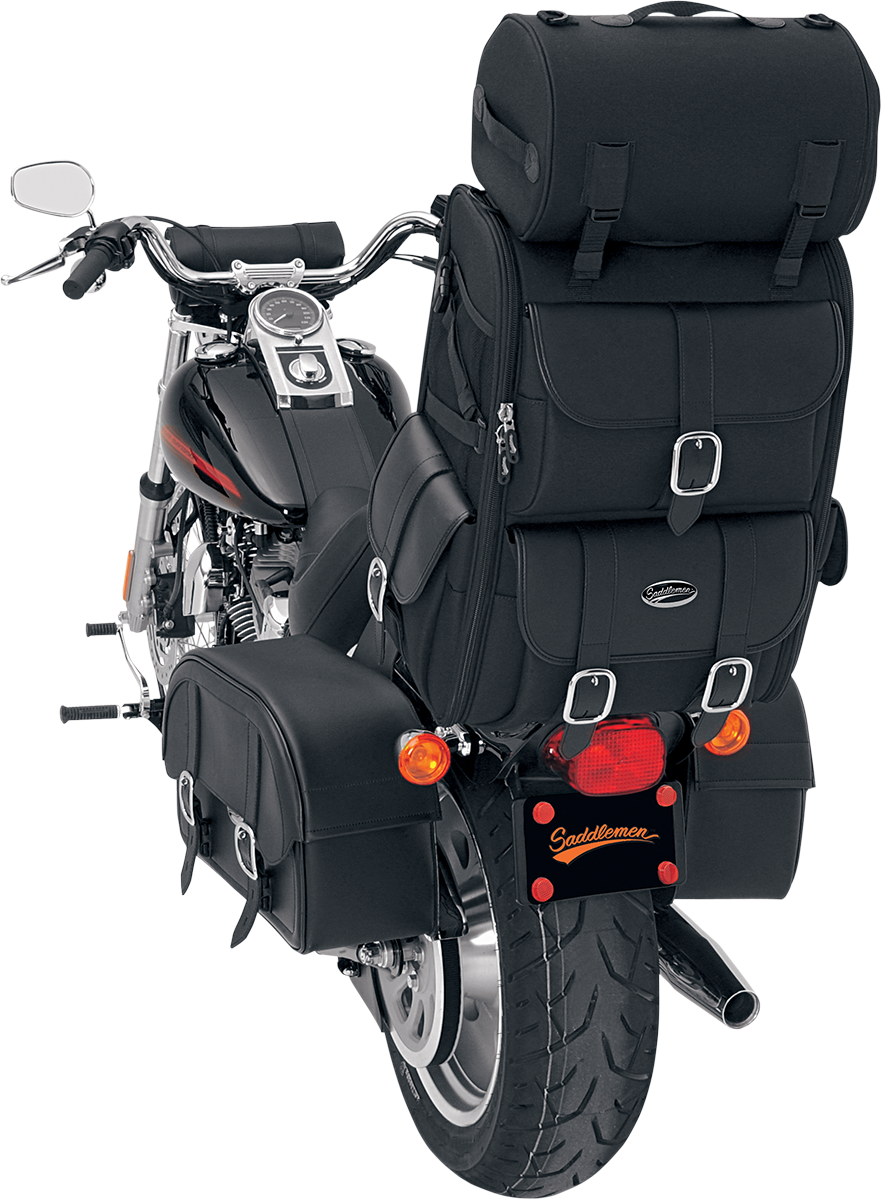 SADDLEMEN S3500 Deluxe Sissy Bar Bag 3515-0082