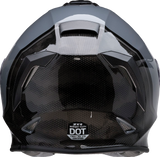 Z1R Youth Warrant Motorcycle Helmet - Kuda - Gloss Gray - Large 0102-0250