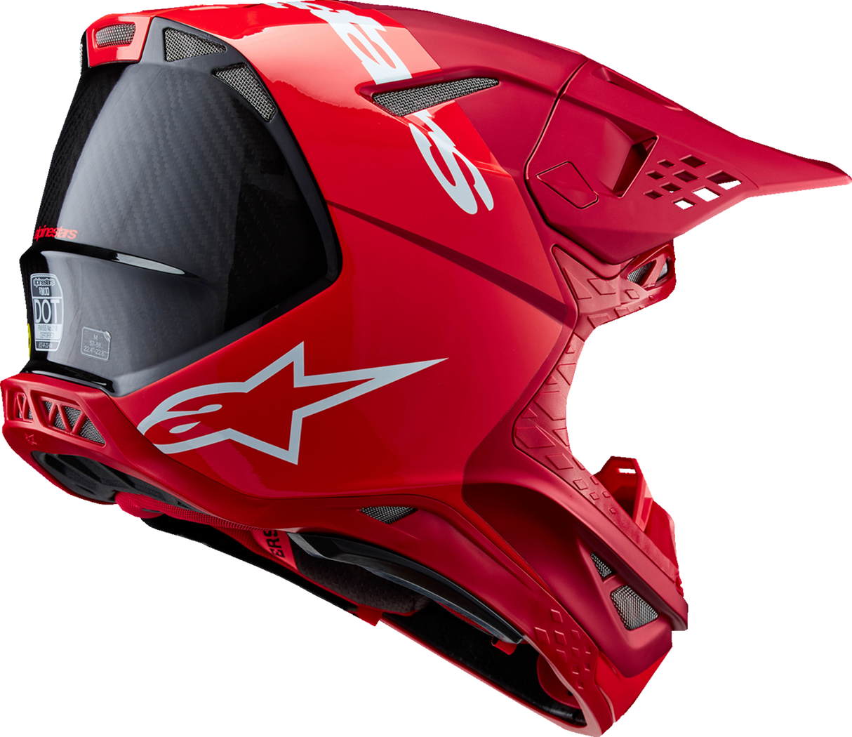 ALPINESTARS Supertech M10 Motorcycle Helmet - Flood - MIPS® - Red Fluo/Red - XS 8301023-3003-XS