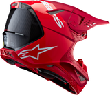 ALPINESTARS Supertech M10 Motorcycle Helmet - Flood - MIPS® - Red Fluo/Red - XS 8301023-3003-XS