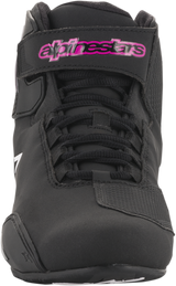 ALPINESTARS Women's Sektor Shoes - Black/Pink - US 7 251571910397