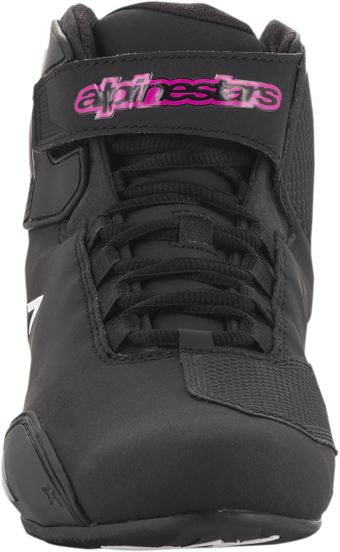 ALPINESTARS Women's Sektor Shoes - Black/Pink - US 10.5 2515719103911