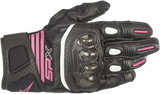 ALPINESTARS Women Stella SPX AC V2 Gloves - Black/Fuchsia - XS 3517319-1039-XS