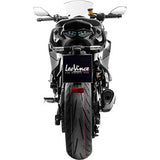 LEOVINCE LV-14 R Slip-On Muffler - Black - Ninja 1000 SX 2020-2024	 15602BU