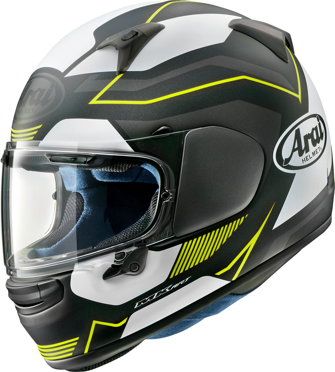 ARAI Regent-X Motorcycle Helmet - Sensation - Yellow Frost - Large 0101-15849