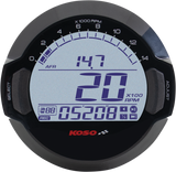 KOSO NORTH AMERICA Air/Fuel Gauge - Black - 12ft BB642W31