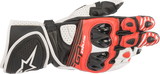 ALPINESTARS GP Plus R v2 Gloves - Black/White/Red - Small 3556520-1304-S