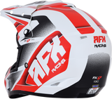 AFX FX-17 Motorcycle Helmet - Force - Pearl White/Red - Small 0110-5244