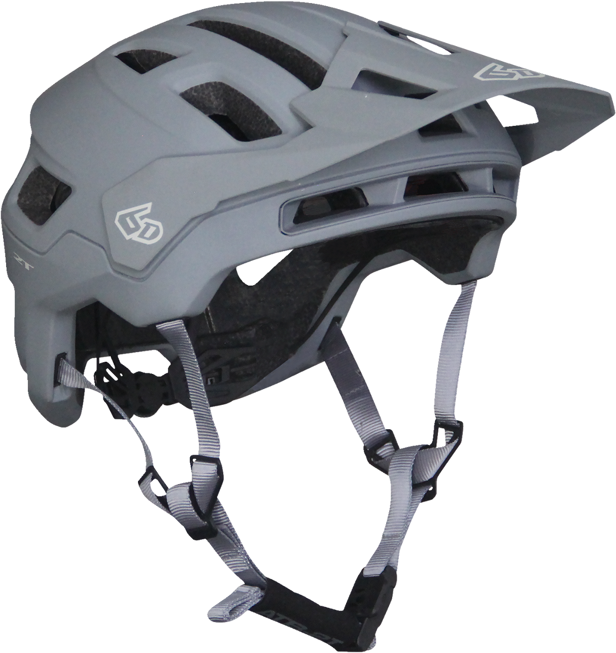 6D ATB-2T Bicycle Helmet - Ascent - Gray Matte - XS/S 23-0084