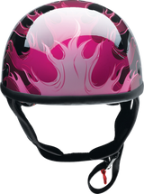 Z1R CC Beanie Motorcycle Helmet - Hellfire - Pink - XS 0103-1396