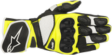 ALPINESTARS SP-1 V2 Gloves - Black/White/Fluo Yellow - 2XL 3558119-125-XXL