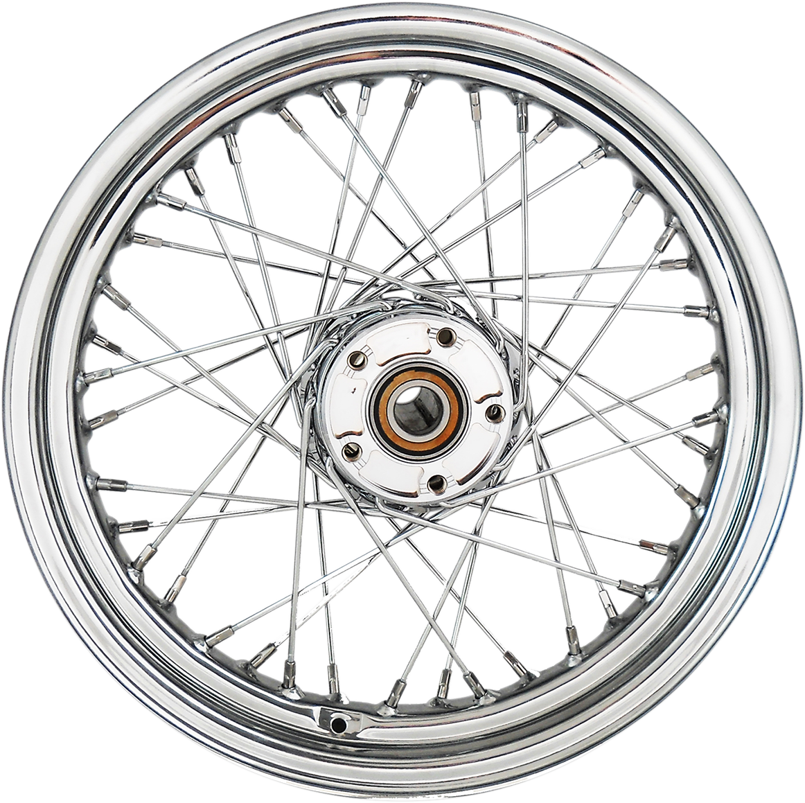 DRAG SPECIALTIES Rear Wheel - Single Disc/ABS - Chrome - 16"x3.00" - '12-'17 Softail 64546