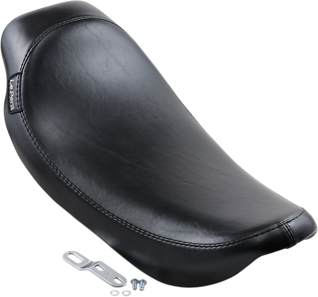 LE PERA Silhouette Solo Seat - Smooth - Black - Dyna '99-'03 LN-851