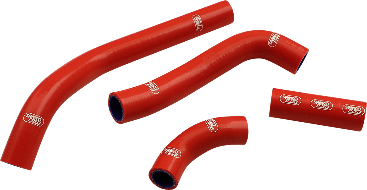 MOOSE RACING Race Fit Radiator Hose Kit - Red - Honda HON-124 RD