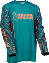 MOOSE RACING Youth Agroid Jersey - Blue/Orange - XL 2912-2333