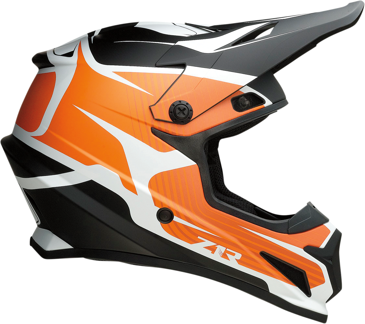 Z1R Rise Motorcycle Helmet - Flame - Orange - Small 0110-7233