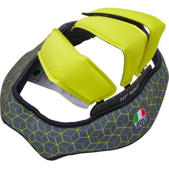 AGV Pista GP RR Liner - Gray/Yellow - Medium 2018500055499M