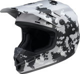 Z1R Youth Rise Motorcycle Helmet - Digi Camo - Gray - Large 0111-1456