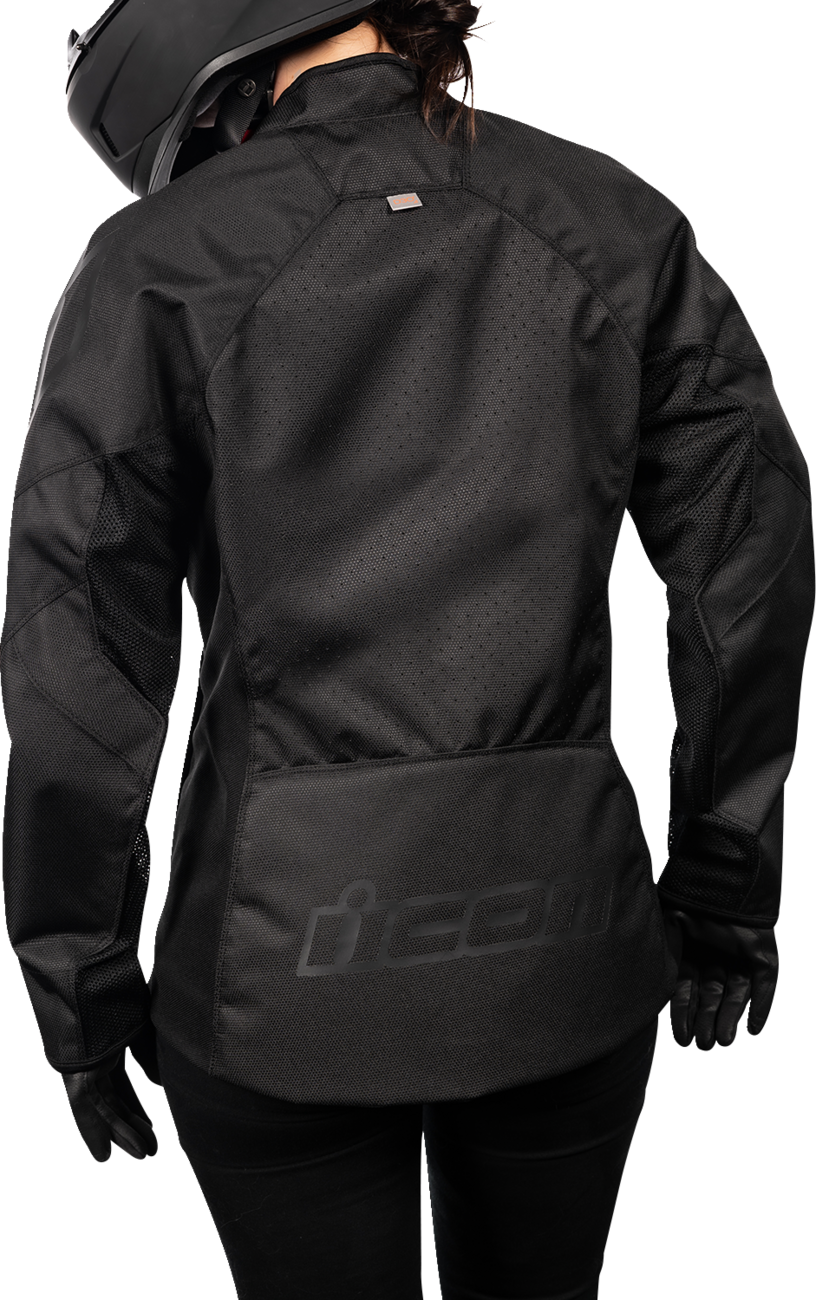 ICON Women's Hooligan™ CE Jacket - Black - 3XL 2822-1482