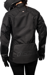 ICON Women's Hooligan™ CE Jacket - Black - 3XL 2822-1482