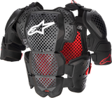 ALPINESTARS A-10 v2 Full Roost Guard - Black/Red - XL/2XL 6700523-1431XL2