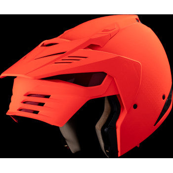 ICON Elsinore™ Motorcycle Helmet - Monotype - Red - Medium 0104-3317